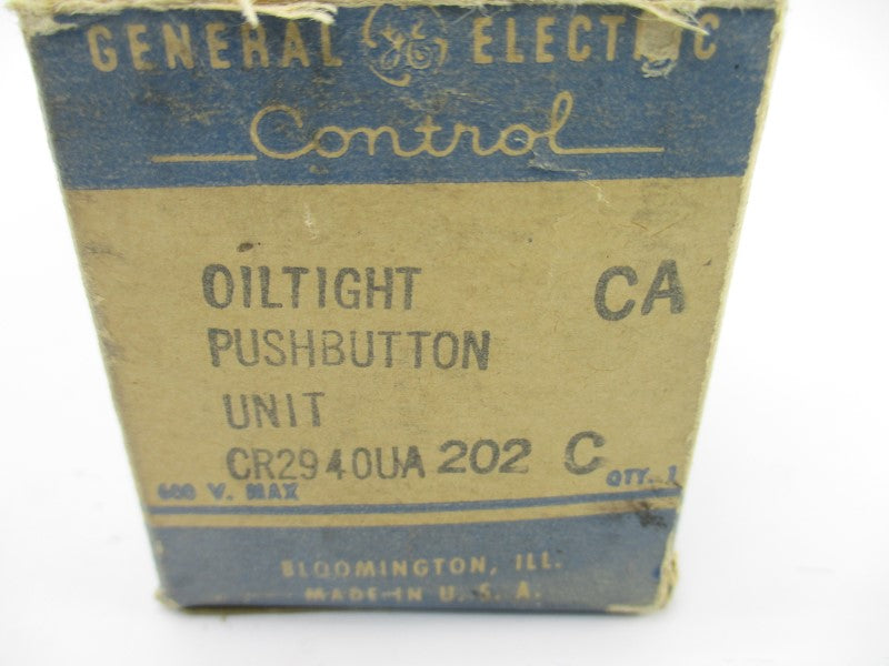 GENERAL ELECTRIC CR2940UA202C 600V NSMP