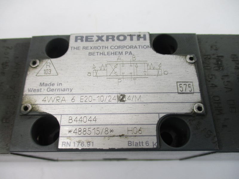 REXROTH 4WRA6E20-10/24Z4/M UNMP