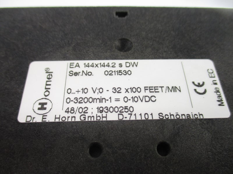 DR. E. HORN EA144X144.2SDW 0-10VDC 0-32PSI NSNP