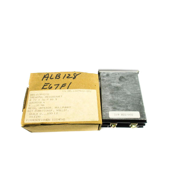 SIEMENS M01157P9270 0-100LB NSMP