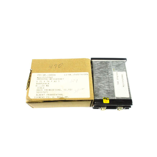 SIEMENS M01157U5960 0.6-0-0.6INCH NSMP