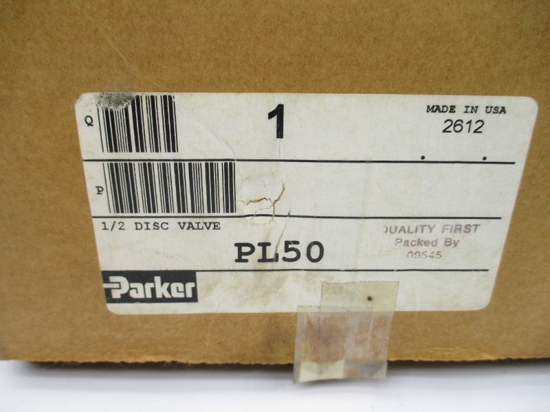 PARKER PL50 150PSI 1/2" (AS PICTURED) NSMP