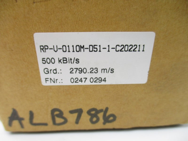 MTS SYSTEMS RP-V-0110M-D51-1-C202211 NSMP