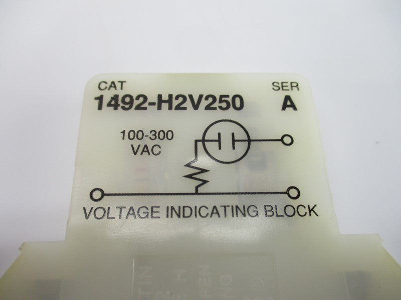 ALLEN BRADLEY 1492-H2V250 SER. A 100-300VAC NSNP