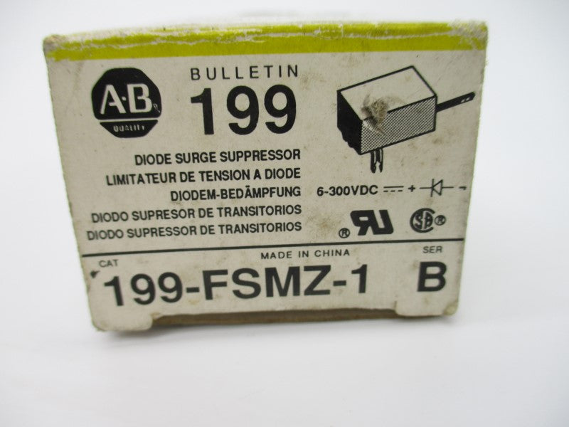 ALLEN BRADLEY 199-FSMZ-1 SER. B 6-300VDC (WH/YL) NSMP