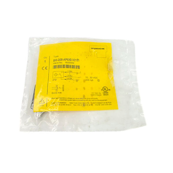 TURCK BI5-Q08-AP6X2-V2131 1600502 10-30VDC NSMP