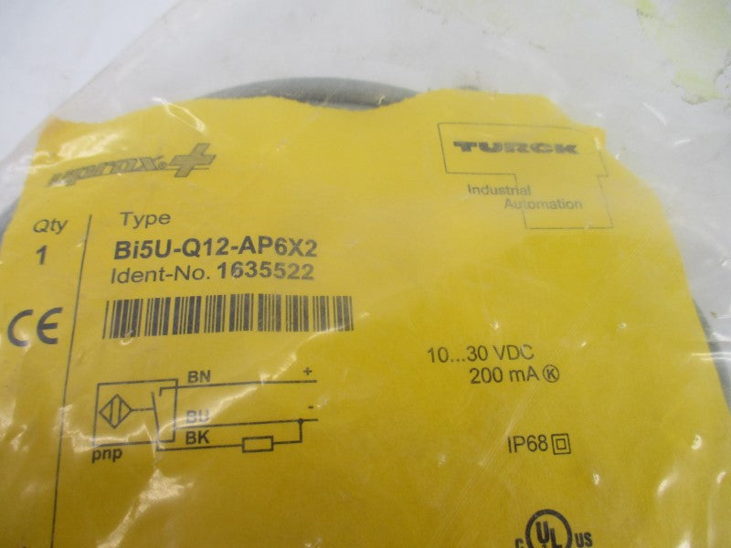 TURCK BI5U-Q12-AP6X2 1635522 10-30VDC NSMP
