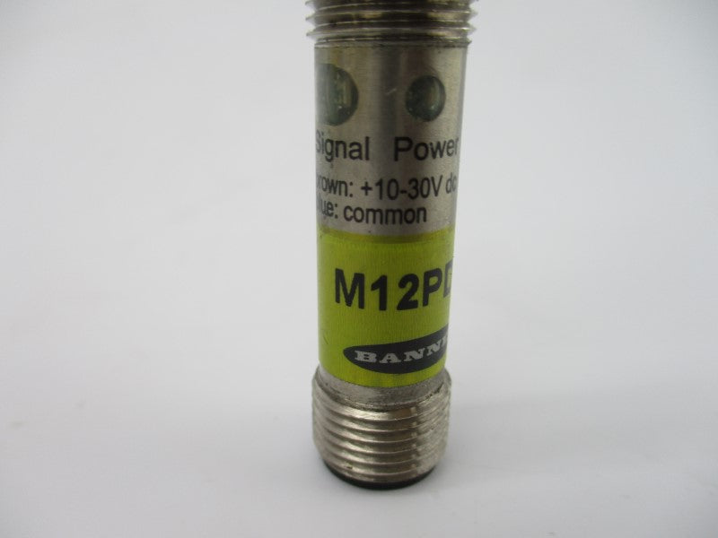 BANNER ENGINEERING M12PDQ8 10-30VDDC NSNP