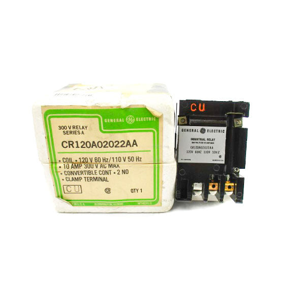 GENERAL ELECTRIC CR120A02022AA SER. A 110/120V 10A NSMP