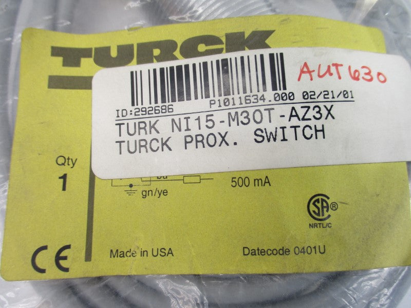 TURCK NI15-M30T-AZ3X NSMP