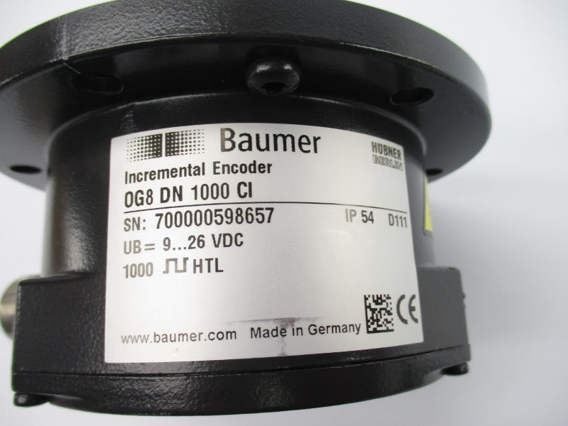 BAUMER 0G8DN1000CI 9-26VDC NSNP