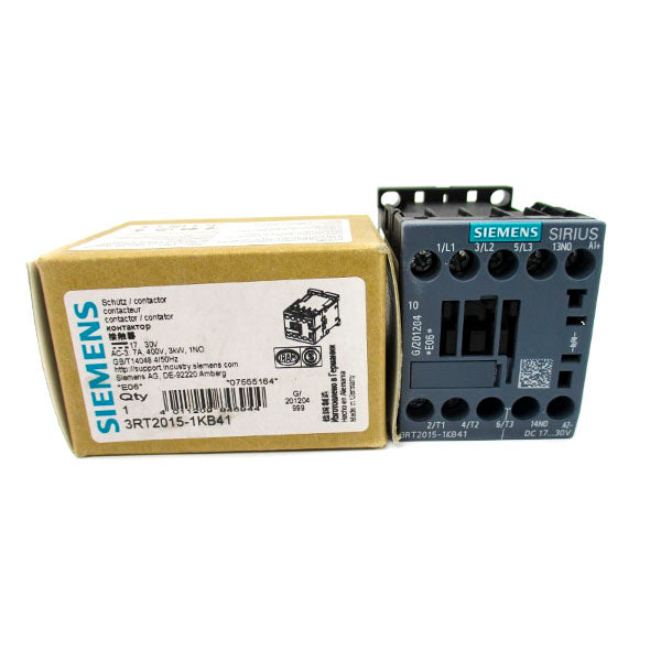 SIEMENS 3RT2015-1KB41 17-30VDC 20A NSMP