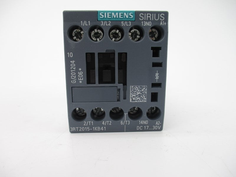 SIEMENS 3RT2015-1KB41 17-30VDC 20A NSMP