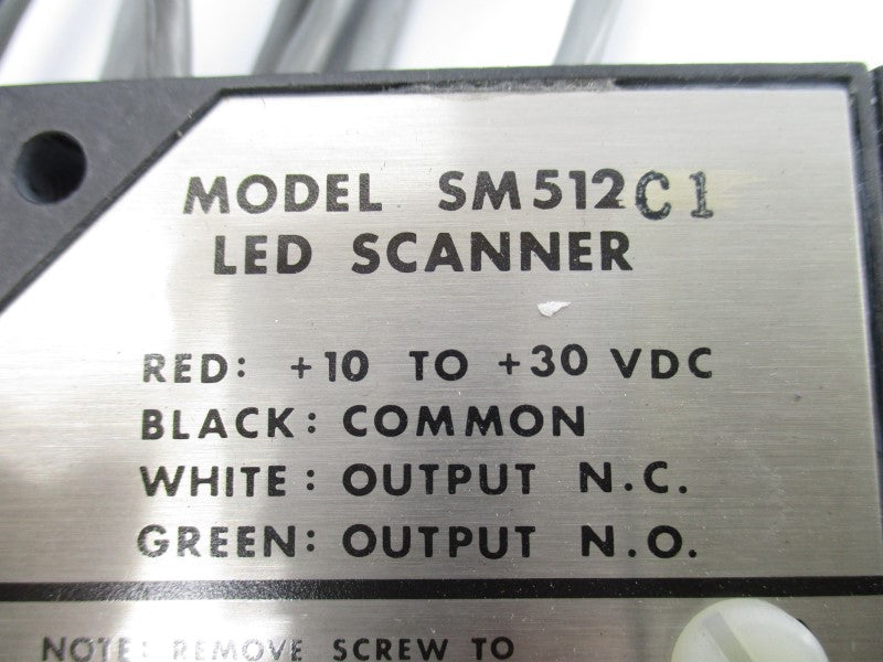BANNER ENGINEERING SM512C1 10-30VDC NSNP