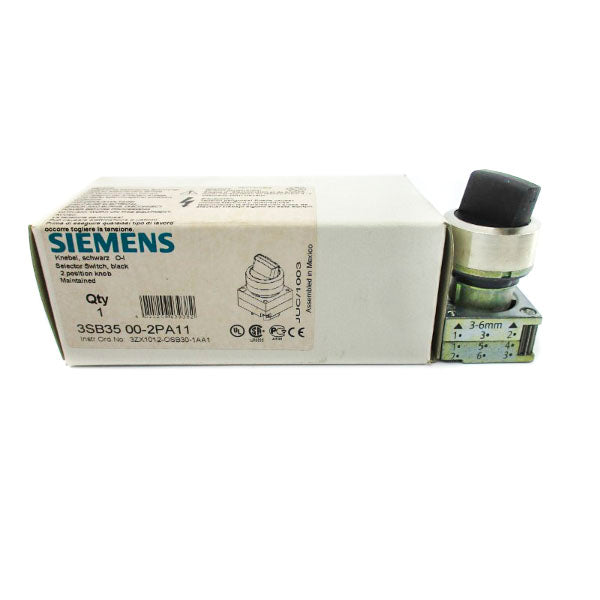 SIEMENS 3SB3500-2PA11 NSMP