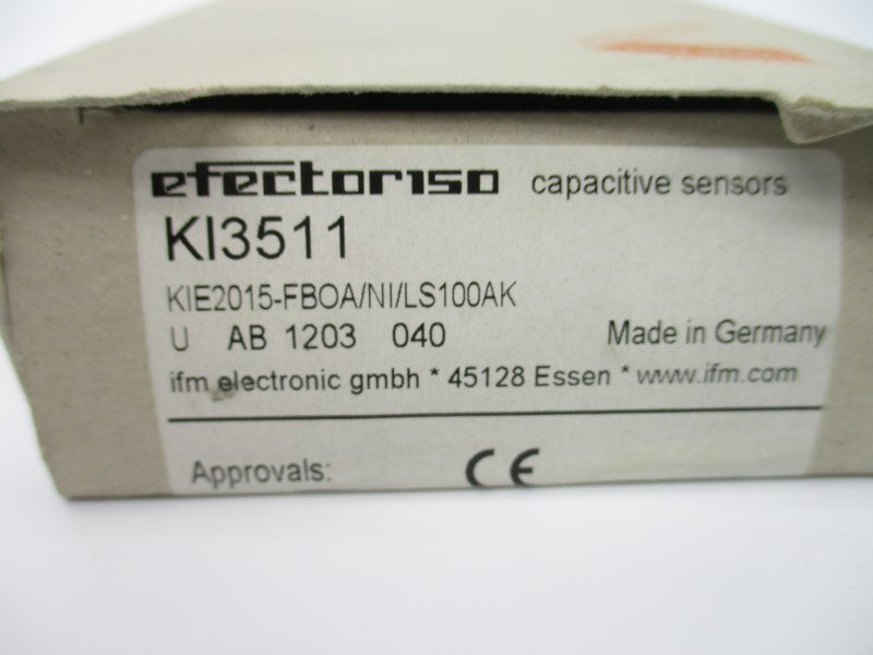 IFM EFECTOR KI3511 KIE2015-FBOA/NI/LS100AK 20-250VAC/DC NSMP