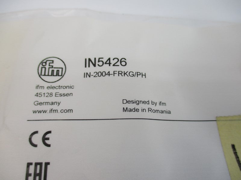 IFM EFECTOR IN5426 IN-2004-FRKG/PH 10-36VDC NSMP