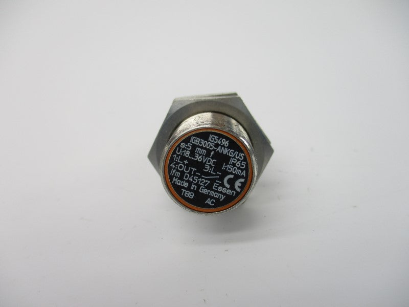 IFM EFECTOR IG5496 IGB3005-ANKG/US-100-DNS 18-36VDC NSMP