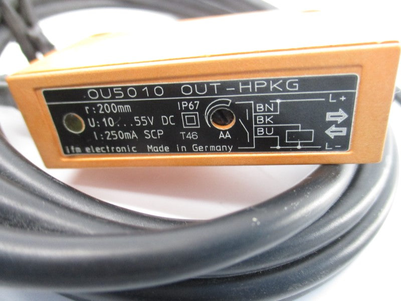 IFM EFECTOR OU5010 OUT-HPKG 10-55VDC NSNP