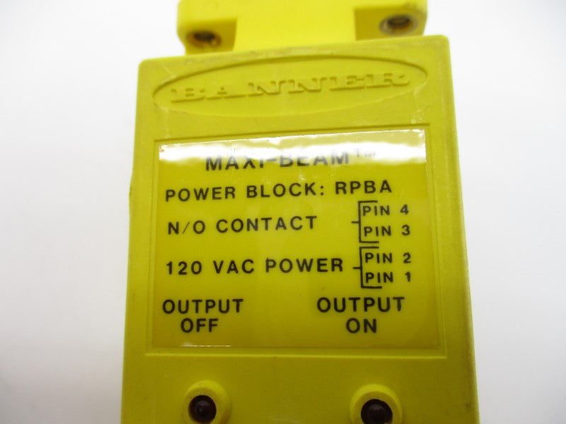 BANNER ENGINEERING RPBA 120VAC NSNP