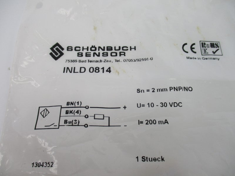 SCHONBUCH INLD0814 10-30VDC NSMP