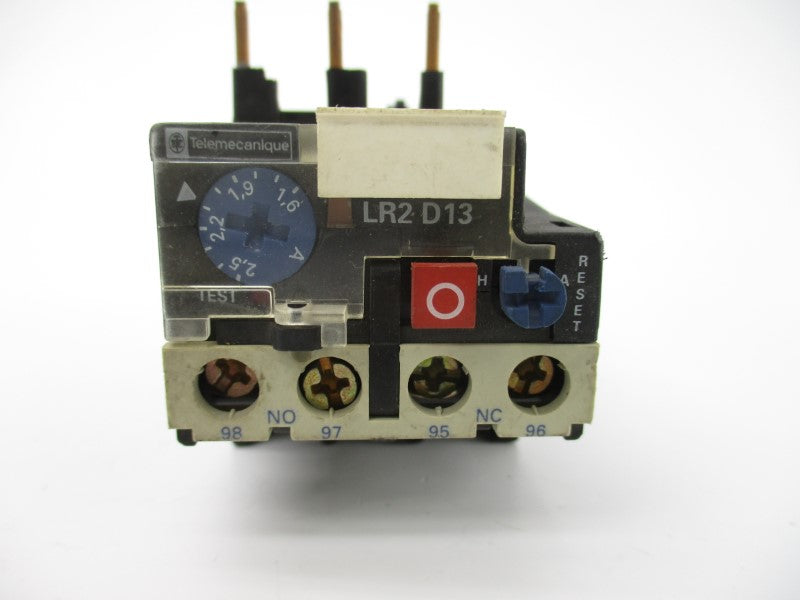 TELEMECANIQUE LR2D1307 600VAC 1.6-2.5A (GREY) NSNP