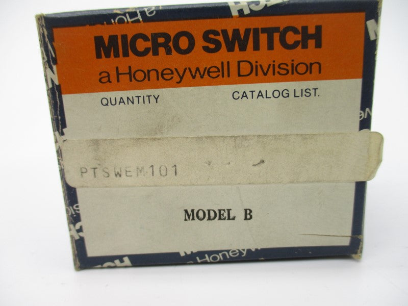 MICRO SWITCH PTSWEM101 (AS PICTURED) NSMP
