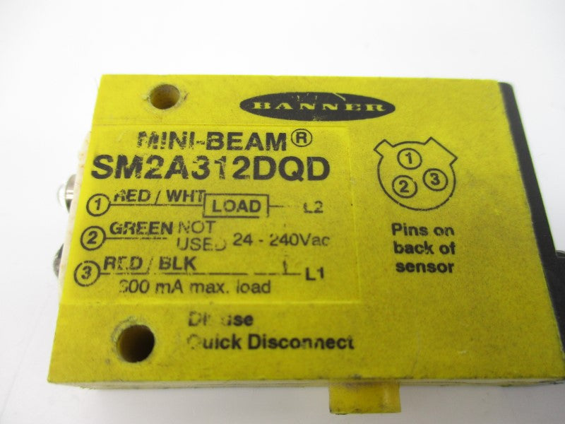 BANNER ENGINEERING SM2A312DQD 24-240VAC UNMP