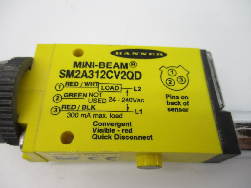 BANNER ENGINEERING SM2A312CV2QD 24-240VAC NSNP