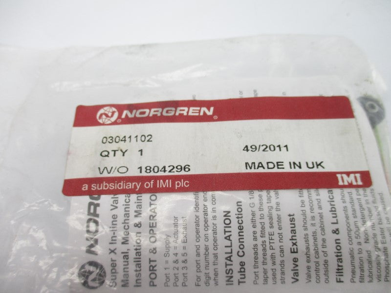 NORGREN 03041102 NSMP