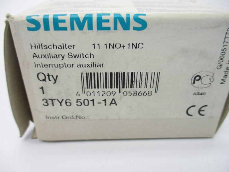 SIEMENS 3TY6501-1A NSMP