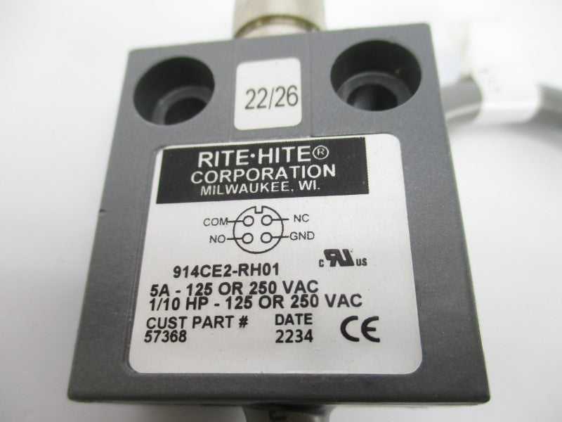 RITE HITE 914CE2-RH01 250VAC 5A NSNP