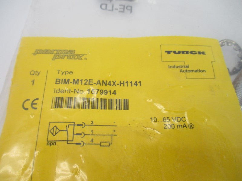 TURCK BIM-M12E-AN4X-H1141 1579914 10-65VDC NSMP