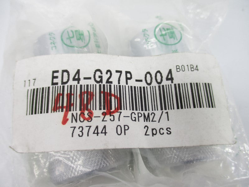 CONNECTOR ED4-G27P-004 NCS-257-GPM2/1 (PKG OF 2) NSMP