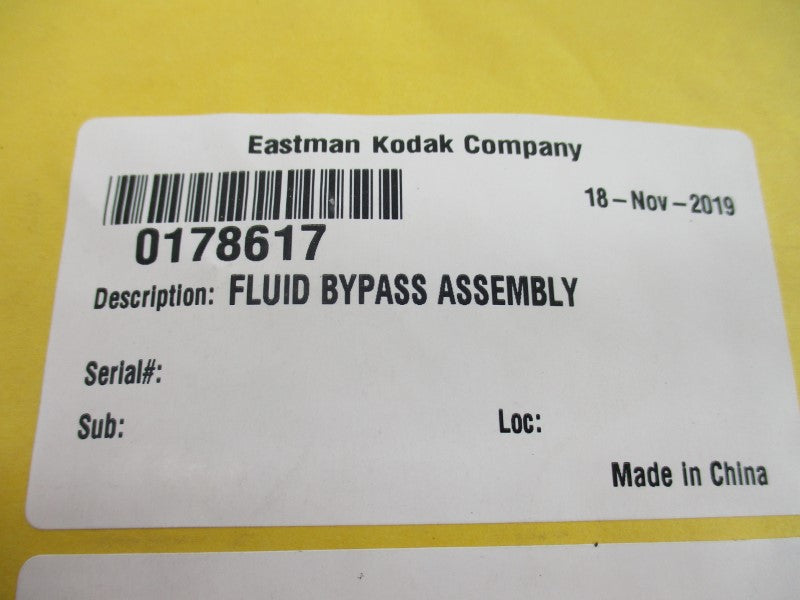EASTMAN KODAK 0178617 NSFS
