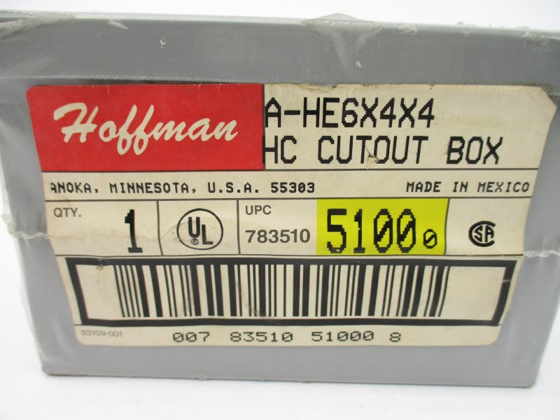 HOFFMAN A-HE6X4X4 NSMP