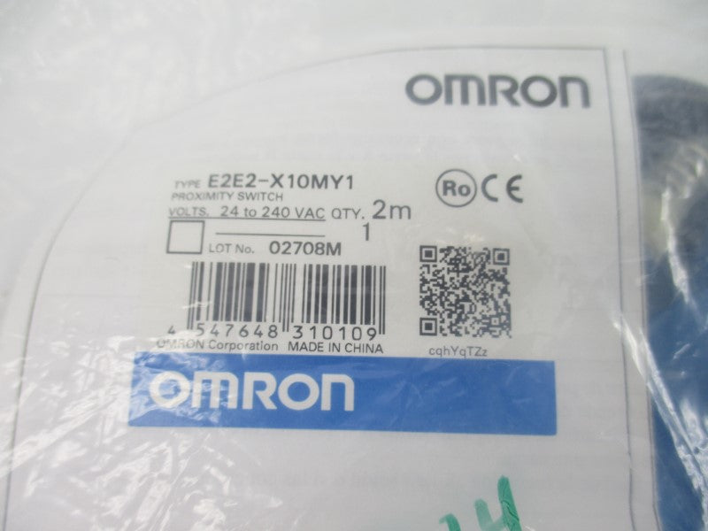 OMRON E2E2-X10MY1 24-240VAC 2M NSMP