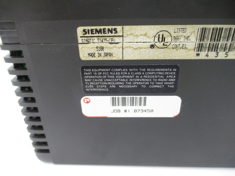SIEMENS TI435-CPU 170-264VAC REMAN