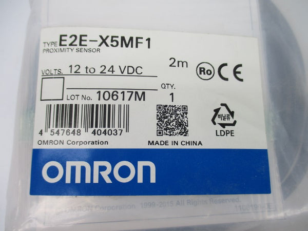 OMRON E2E-X5MF1 12-24VDC 2M NSMP