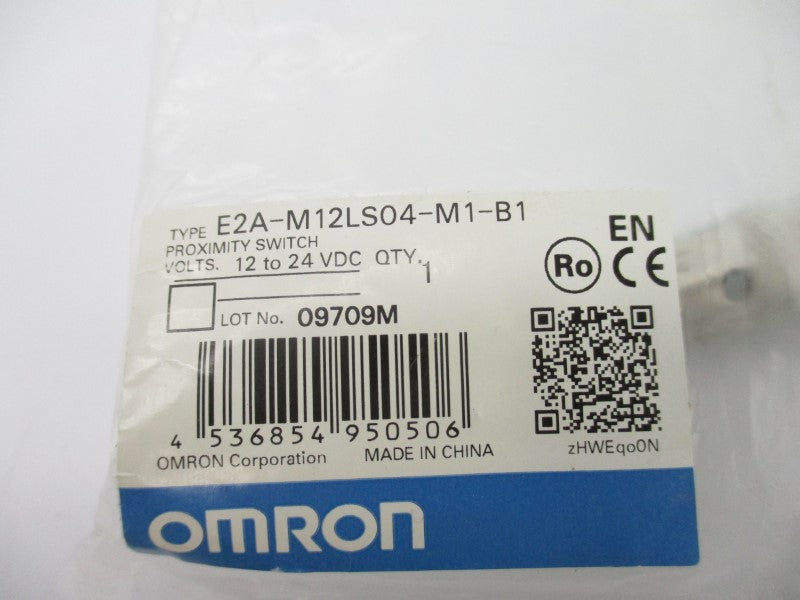 OMRON E2A-M12LS04-M1-B1 12-24VDC NSMP
