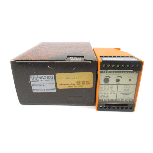 IFM EFECTOR VS0100/VY31 110VAC NSMP