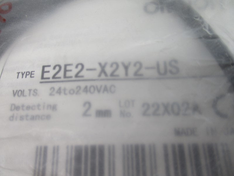 OMRON E2E2-X2Y2-US 24-240VAC 2MM NSMP