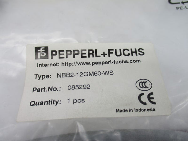 PEPPERL+FUCHS NBB2-12GM60-WS 085292 NSMP