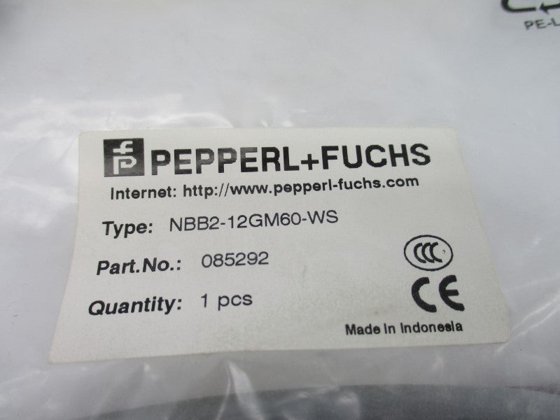 PEPPERL+FUCHS NBB2-12GM60-WS 085292 NSMP