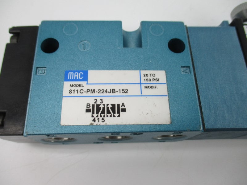 MAC 811C-PM-224JB-152 24V 20-150PSI NSNP