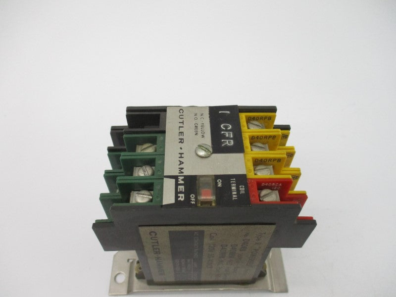 CUTLER HAMMER D40RB SER. A1 120V 5A UNMP