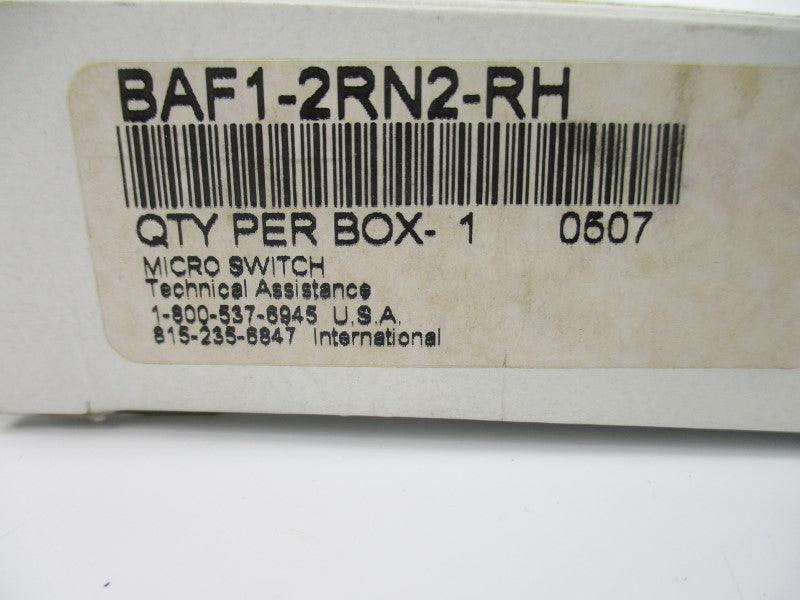 HONEYWELL BAF1-2RN2-RH 480VAC 20A NSMP