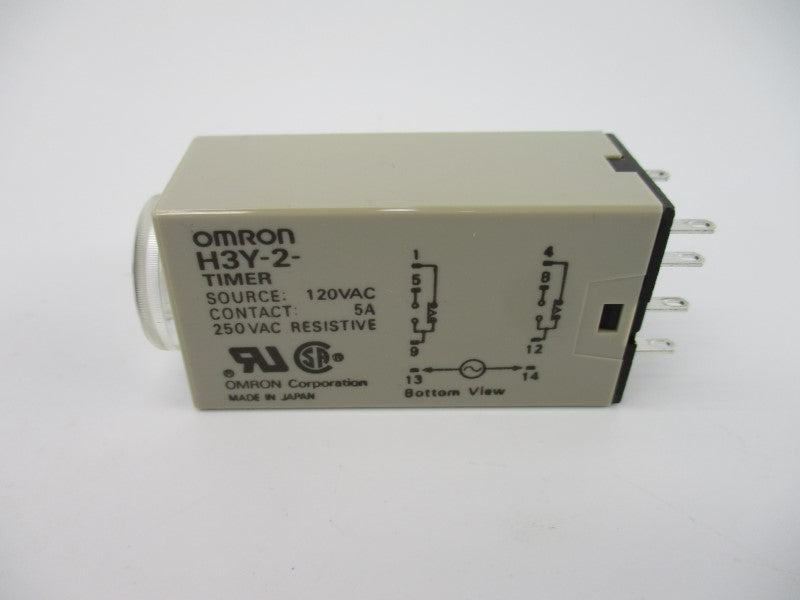 OMRON H3Y-2 120VAC 5A 1S NSMP