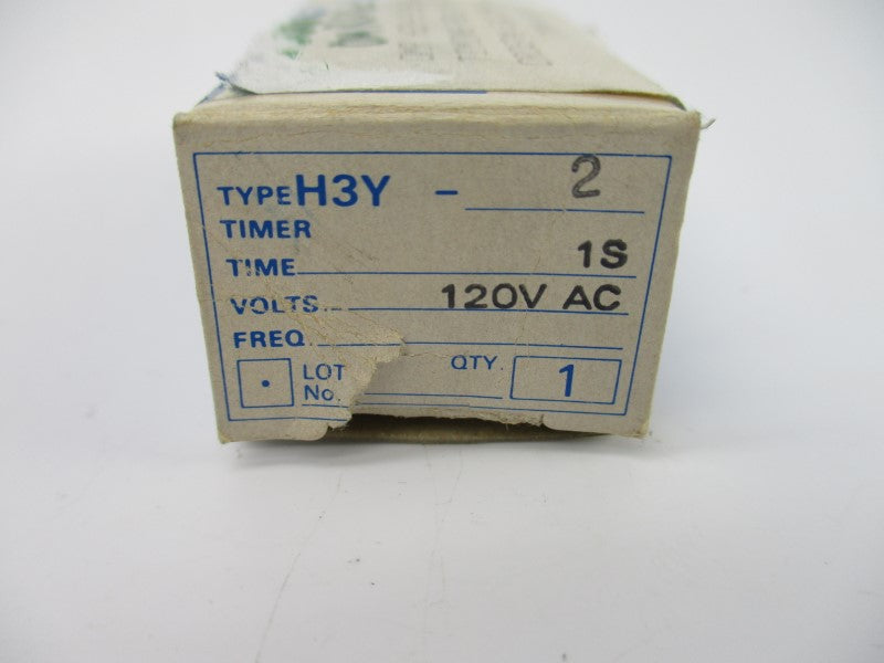OMRON H3Y-2 120VAC 5A 1S NSMP