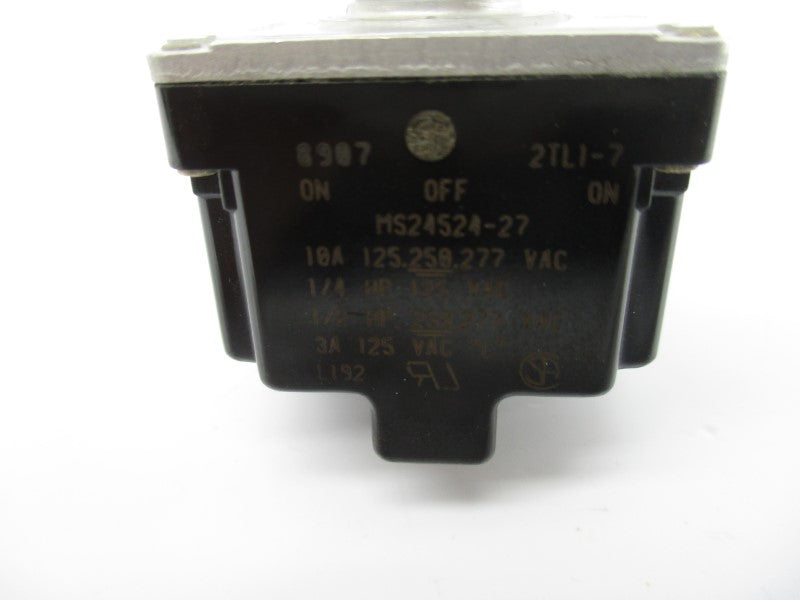 MICRO SWITCH 2TL1-7 MS24524-27 277VAC 10A NSNP